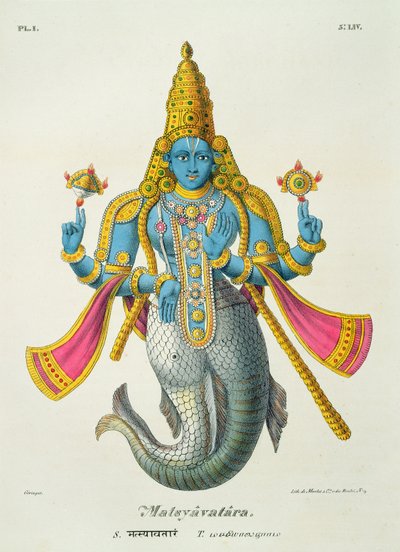 Matsyavatara or Matsya, from 